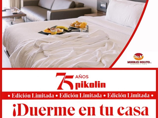 ¡DUERME EN TU CASA COMO EN UN HOTEL! COLCHÓN 75 ANIVERSARIO - ED.LIMITADA PIKOLIN